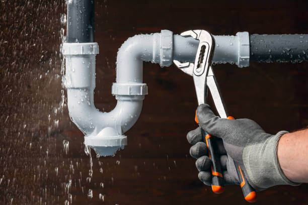 Professional Sewer Line Repair technician working in Marietta, OK